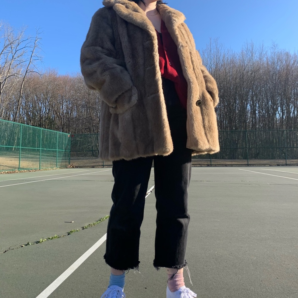 Faux Fur Coat